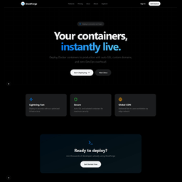 Dock Forge Docker Hosting Control Panel