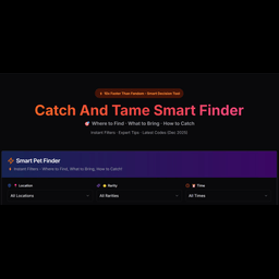 Catch And Tame Roblox Wiki