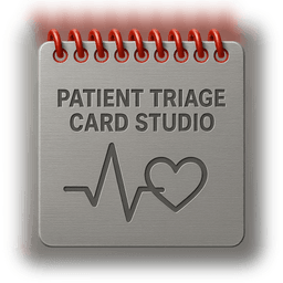 Patient Triage Card Studio (PTCS)