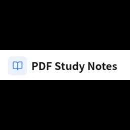 PDF Study Notes Generator for students