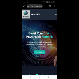 NeuroFit – Brain Training Playground