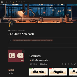 Notion Study &Organization Template 2026