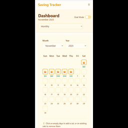 Saving Tracker