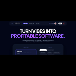Idea Lab AI AI-powered App Blueprint Gen