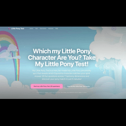 my little pony test