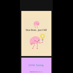 Dear Brain Just Chill e journal