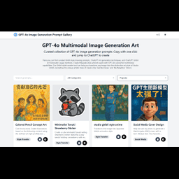 GPT-4o Image Generation Prompt Gallery