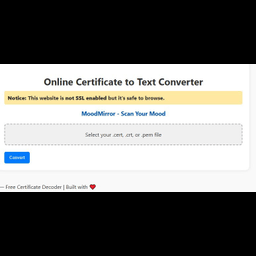 SSL Certificate Decoder